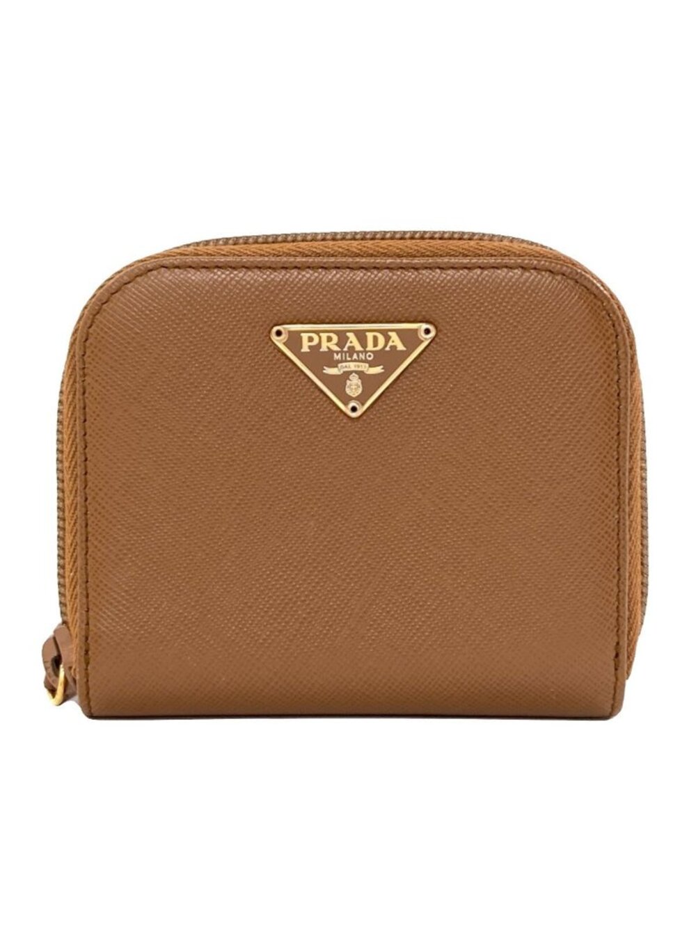 Prada Logo Coin Purse Saffiano